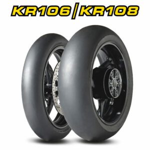 Dunlop KR106 + KR108 Racing Slicks - TT-winning motorcycle racing tyres