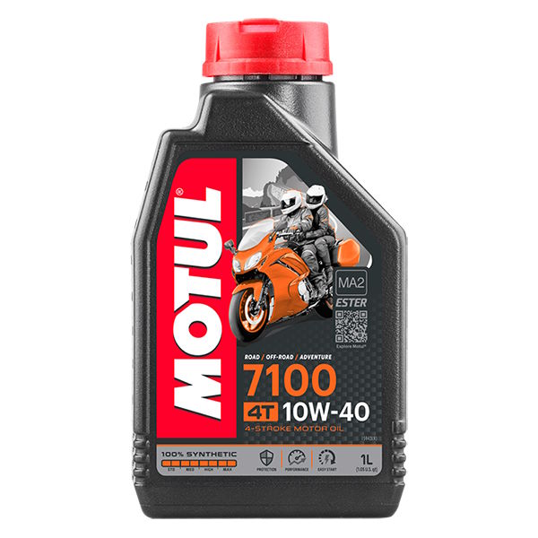 Motul 7100 10w40 Motorcycle Oil 4T Preview