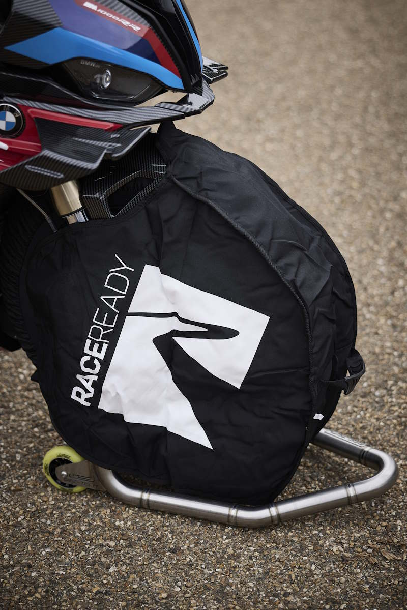 thumbnail image 2 of RACEFOXX 12" Pit Bike Tire Warmers 80°C – Set Of Front & Rear Heating Blankets 2 of 5