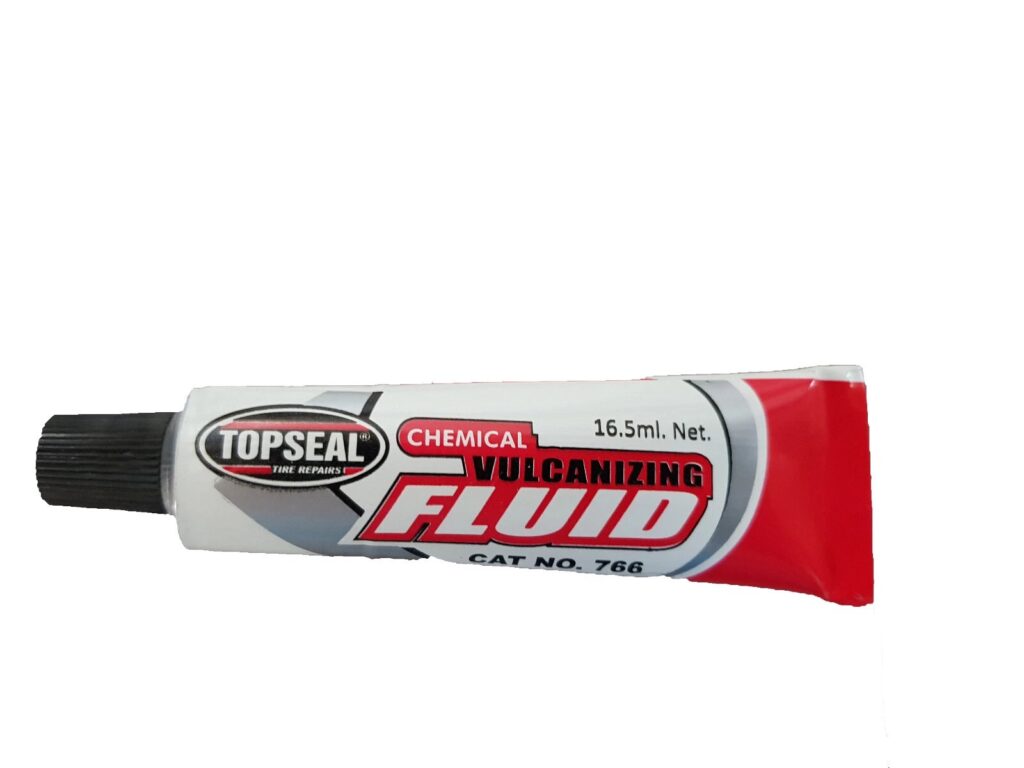 Motorcycle tyre repair vulcanising solution Preview
