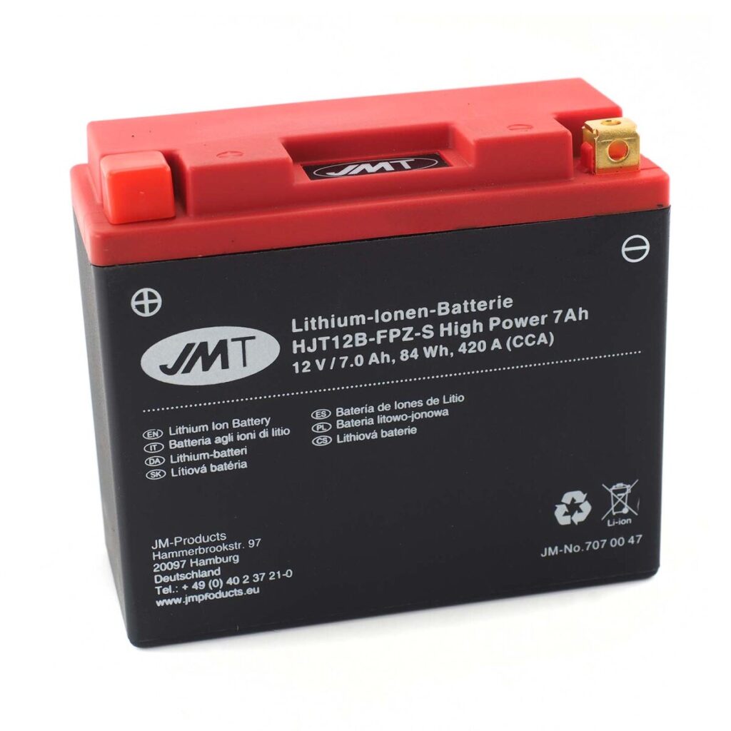 YT12B-BS Lithium Motorcycle Battery – JMT High Cranking Preview